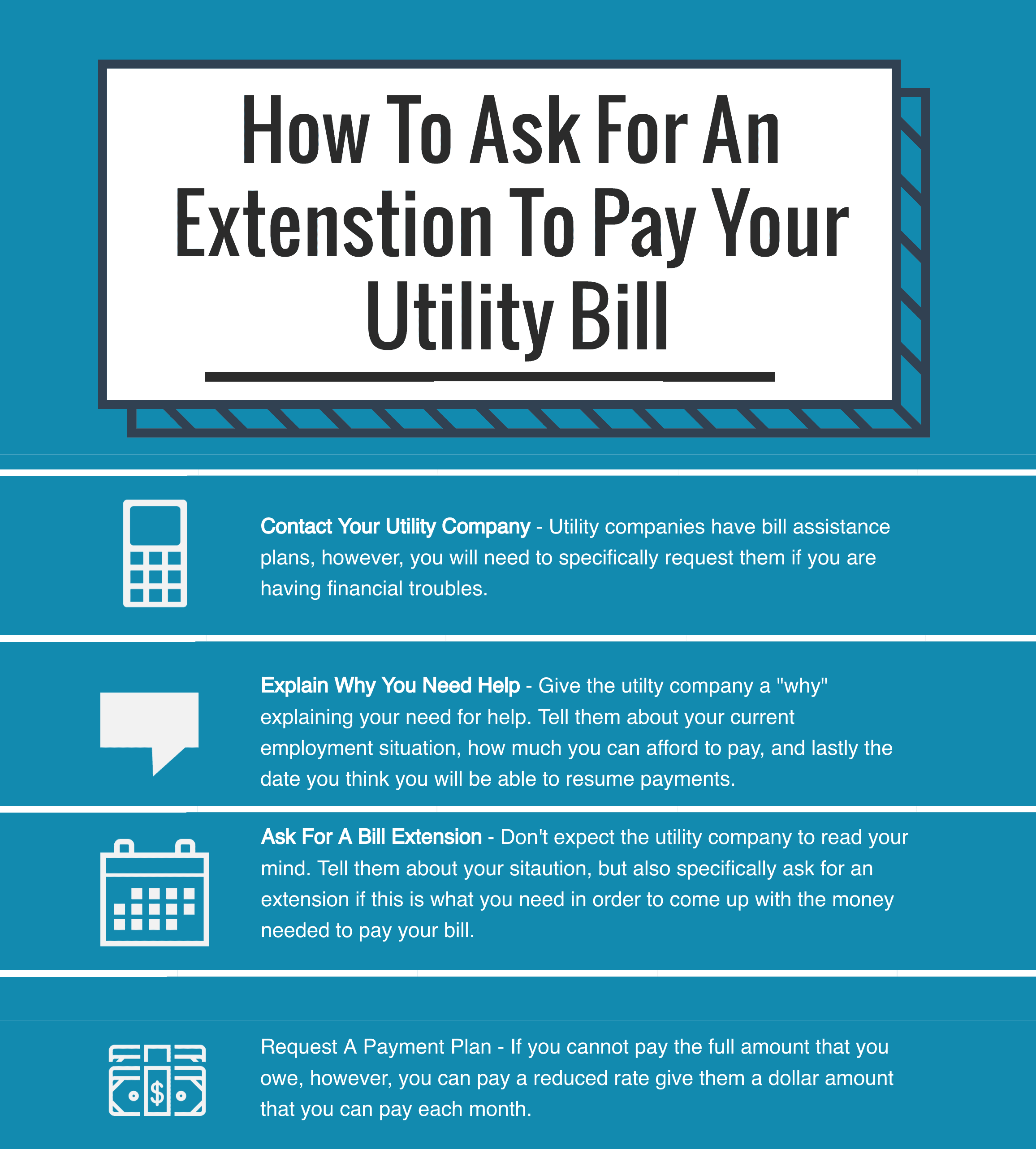 utility bill extension
