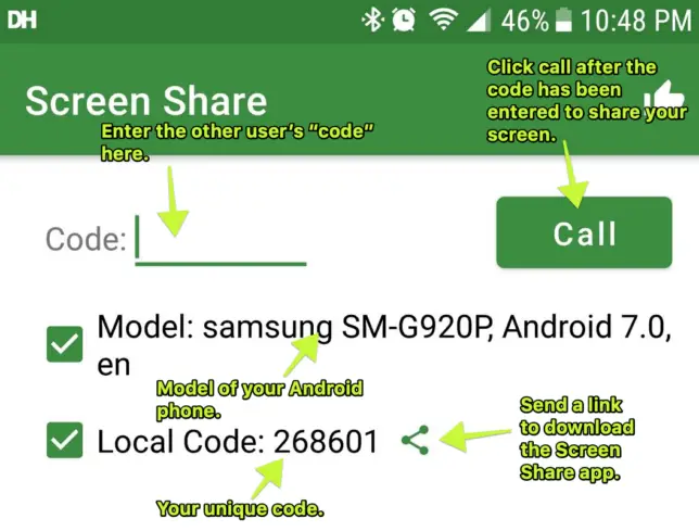 screen share app 